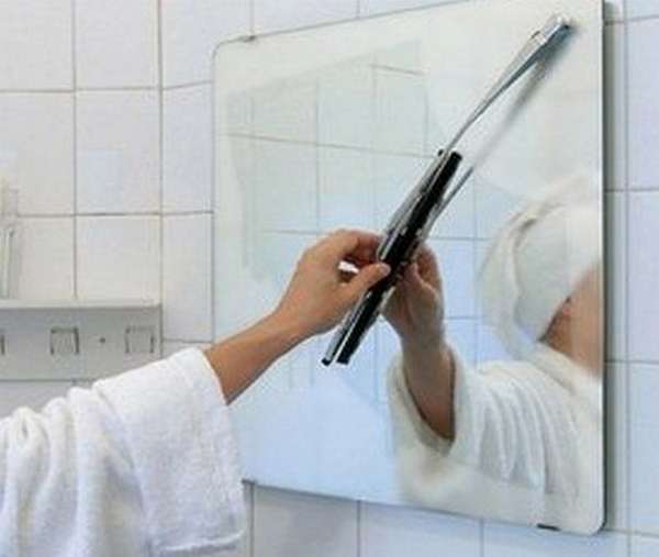 Как защитить зеркало в ванной от влаги - фото