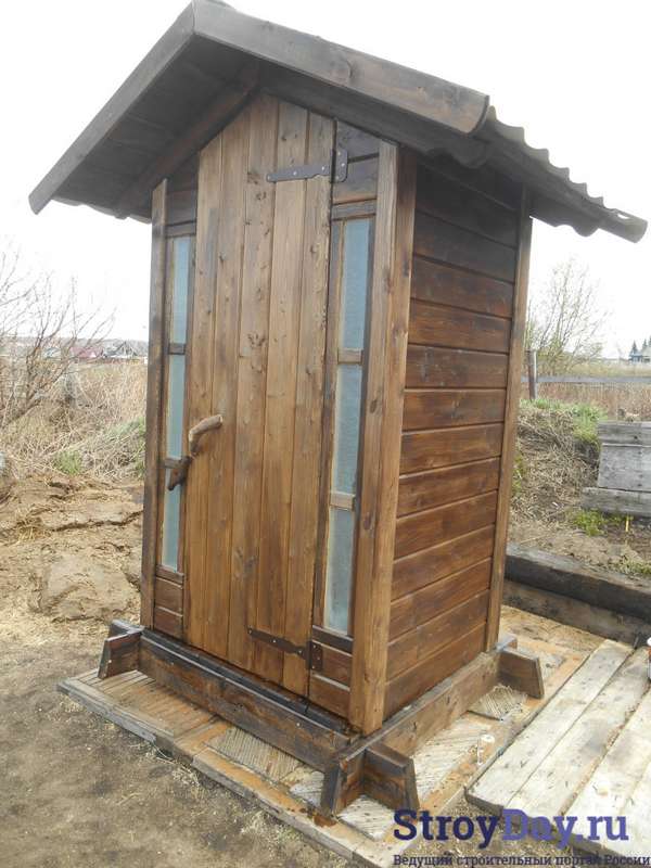 Туалет на даче своими руками - пошаговая инструкция - фото